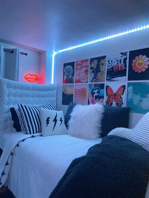 room ideas preppy|preppy rooms with led lights.